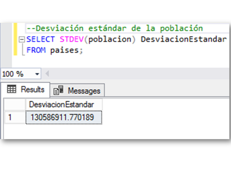 Sql Server Stdev _ SQL Server – QZEN